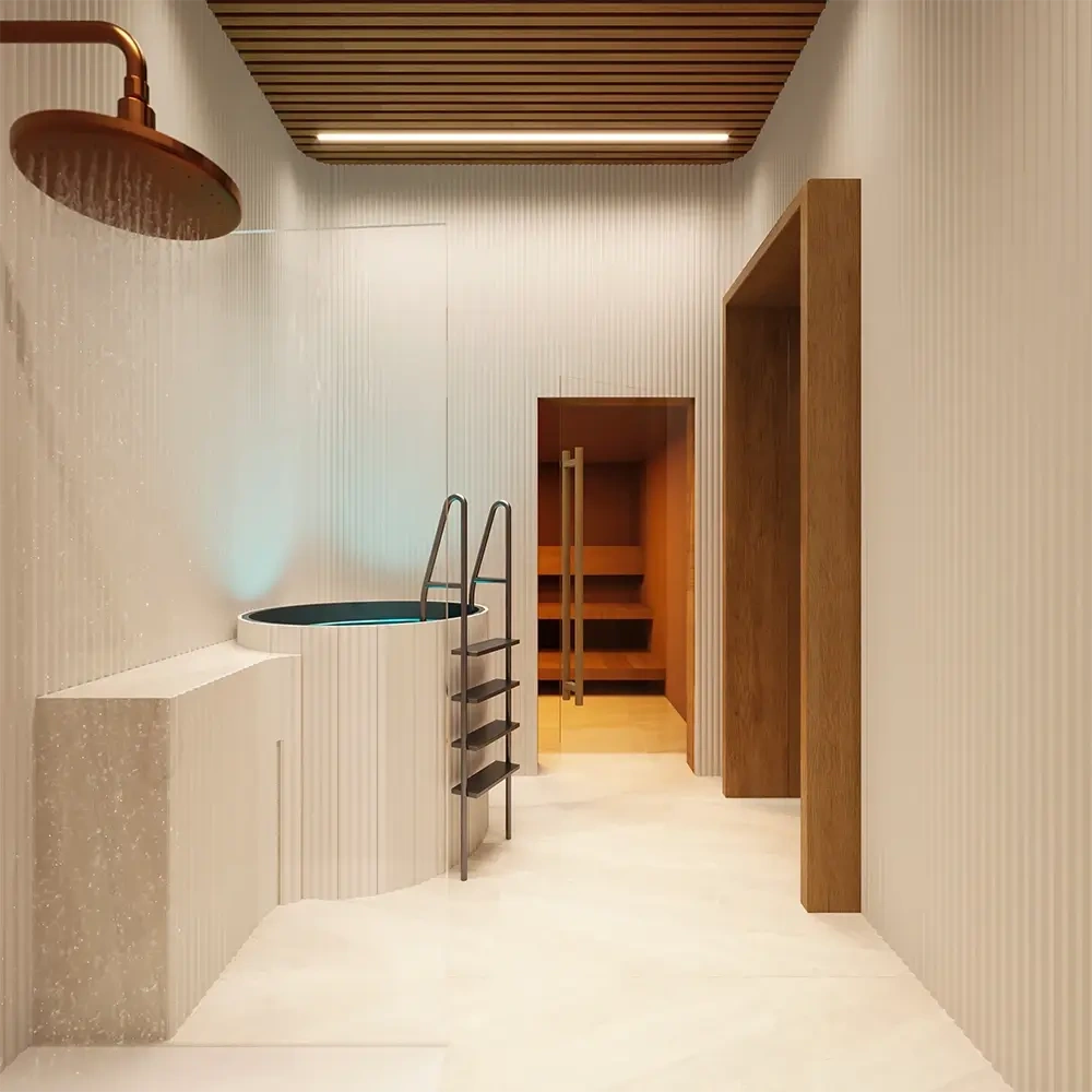 Strefa SPA w Apartamentach m7