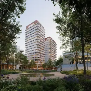 Apartamenty Gutenberga - wizualizacja